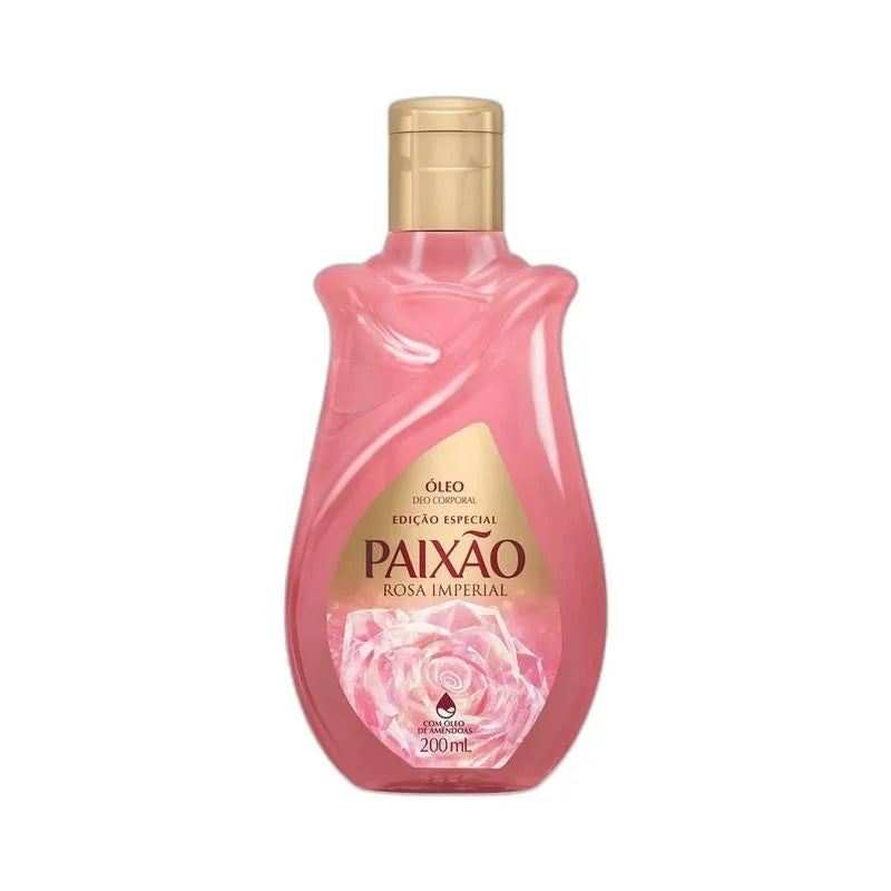 Óleo Corporal Paixão Rosa Imperial 200ml