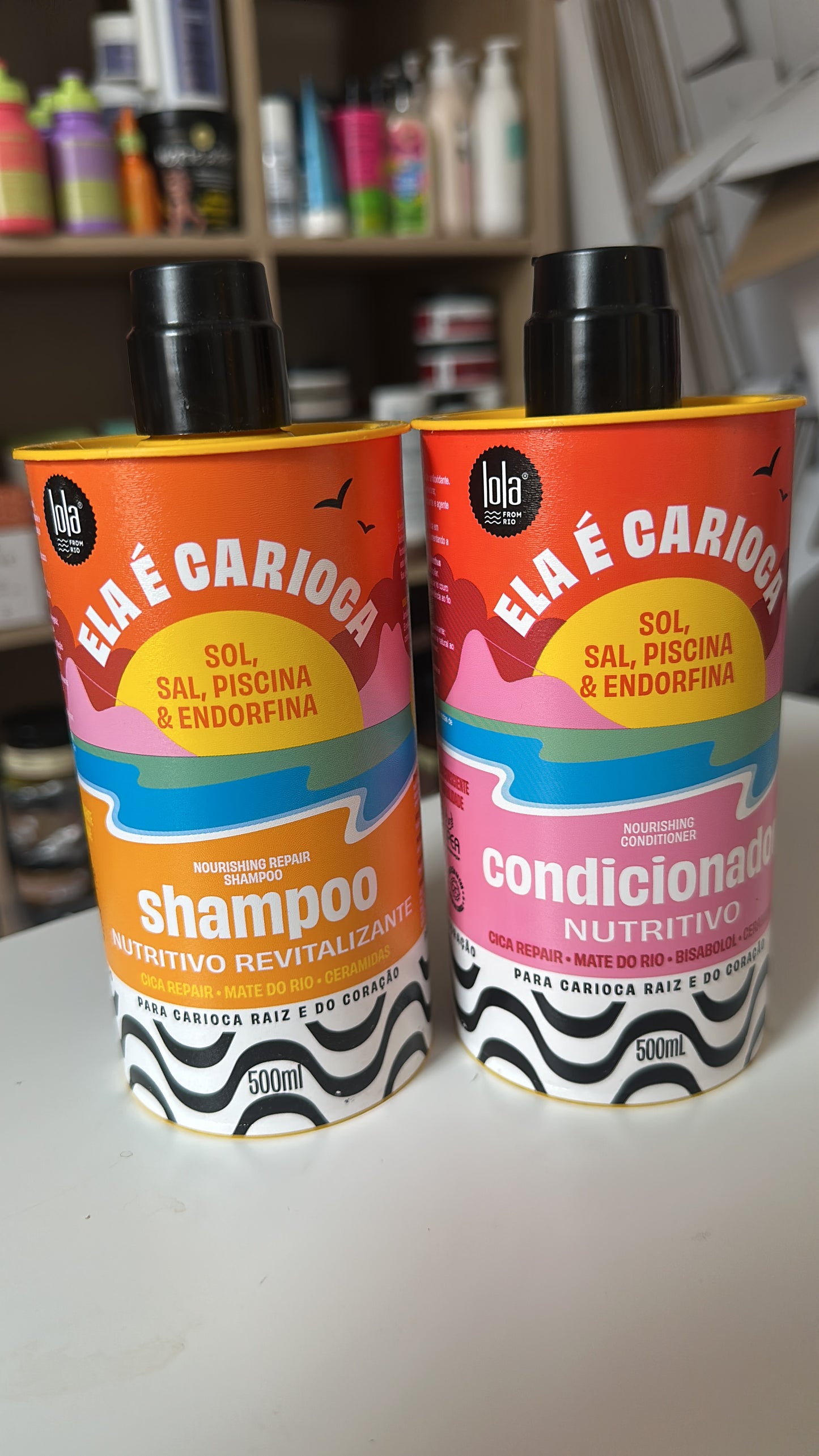 Shampoo and conditioner kit “She’s from Rio”