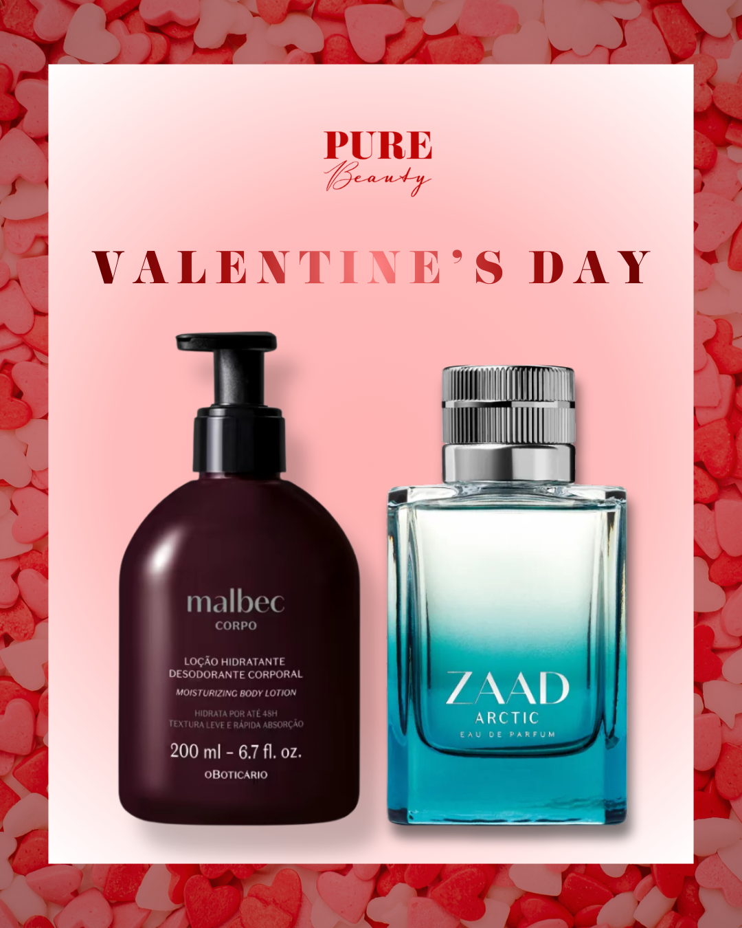 Kit - Loção Corporal e Eau de Parfum Zaad Arctic