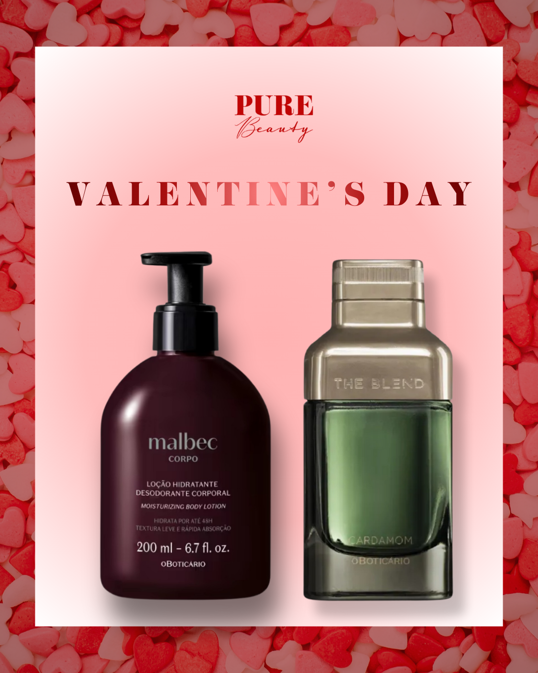 Kit - Loção Corporal Malbec e The Blend Cardamom