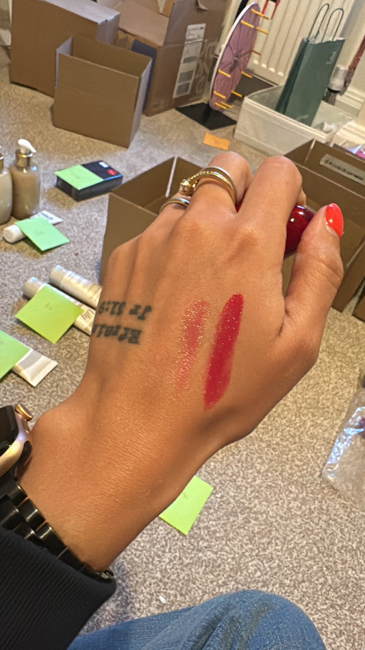 Strawberry lip balm