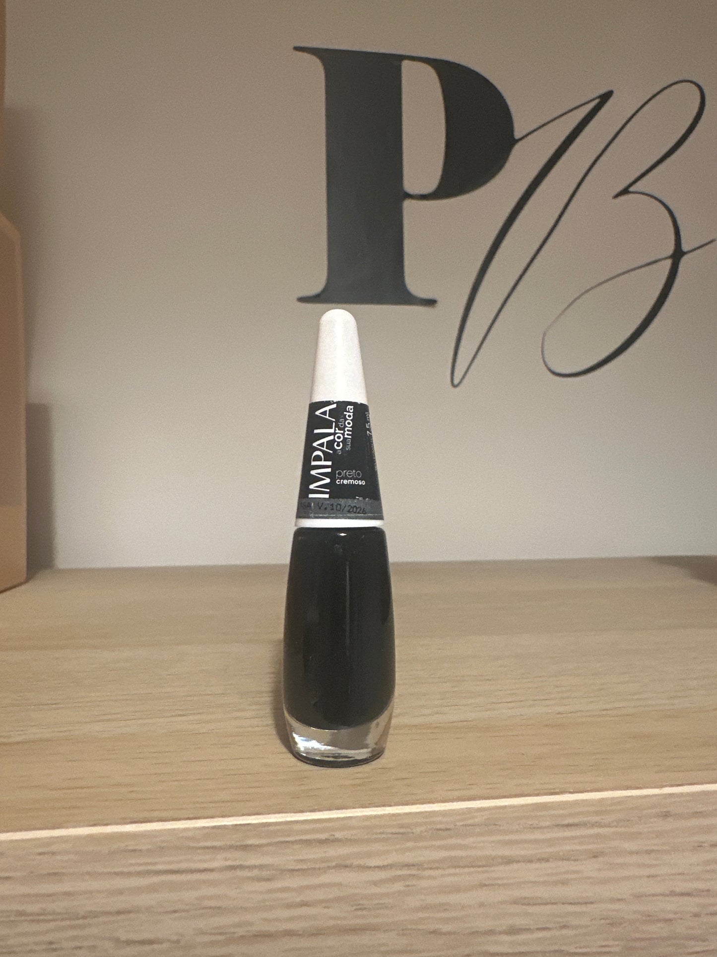 Impala Creamy Black Nail Polish