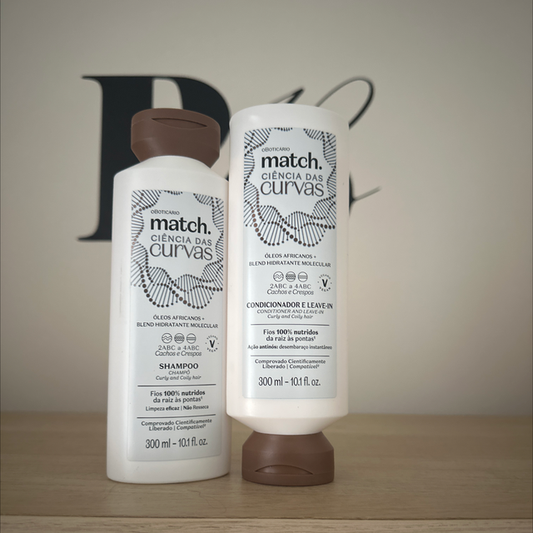 Kit Ciência das Curvas - Shampoo and Condicionador Curly Hair