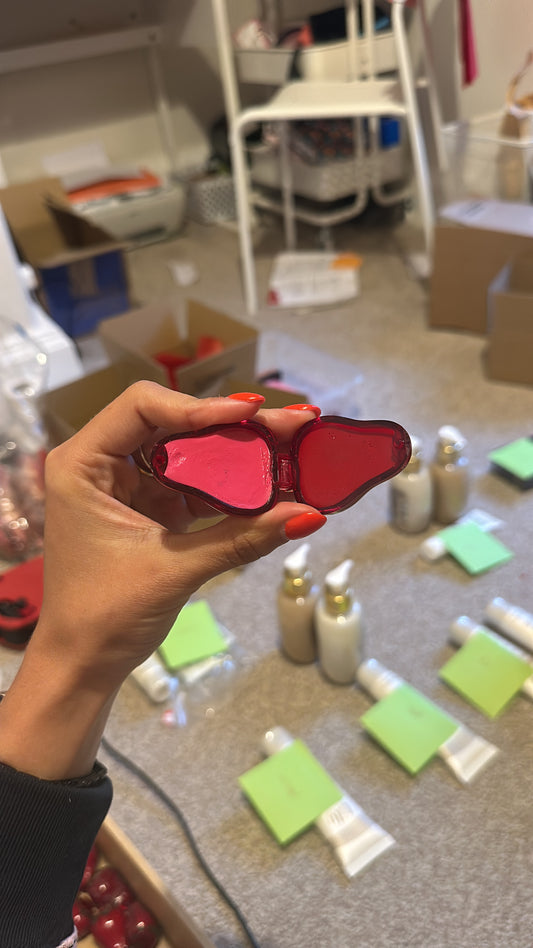 Strawberry lip balm
