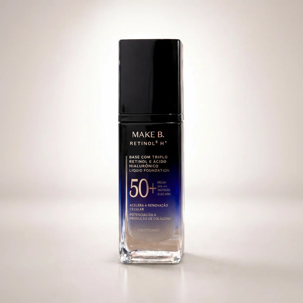 Make B - Base Líquida FPS50 - Retinol
