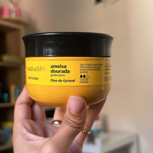 Esfoliante Corporal Ameixa Dourada - Body Scrub Golden Plum