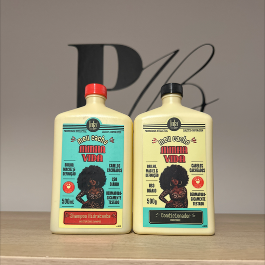 Meu Cacho Minha Vida - Kit Shampoo e Condicionador