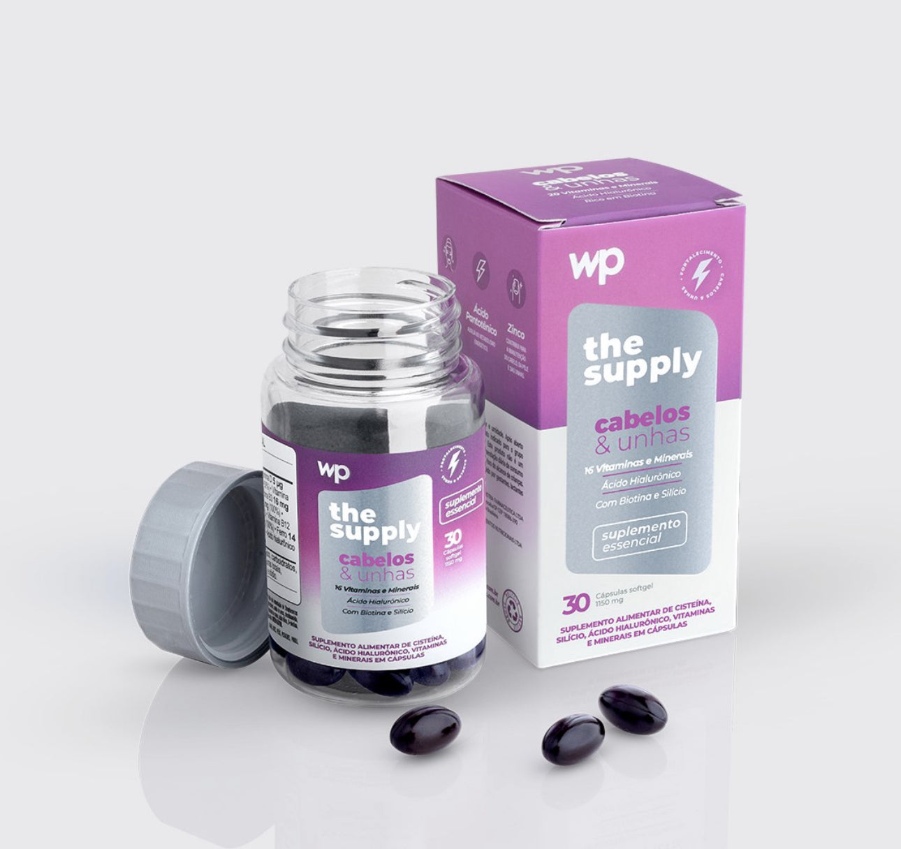 The Supply – Cabelos e Unhas | 30 cápsulas