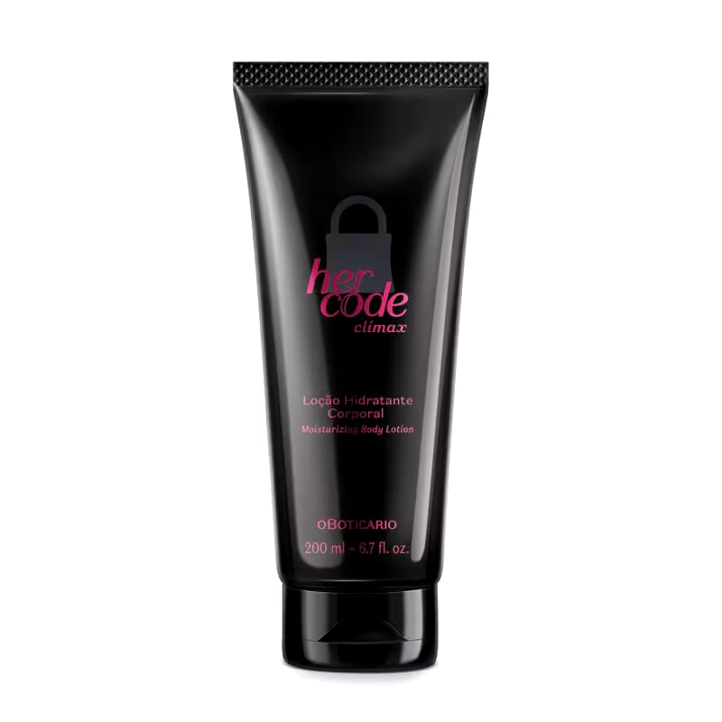 Loção Hidratante Corporal - Her Code Clímax - 200ml - Oboticário