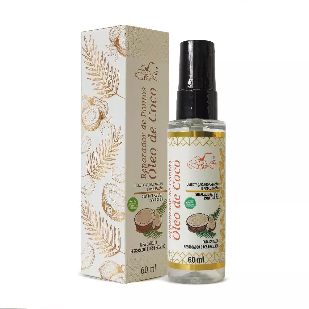 Reparador Capilar - Óleo de Coco 60ml - Belkit