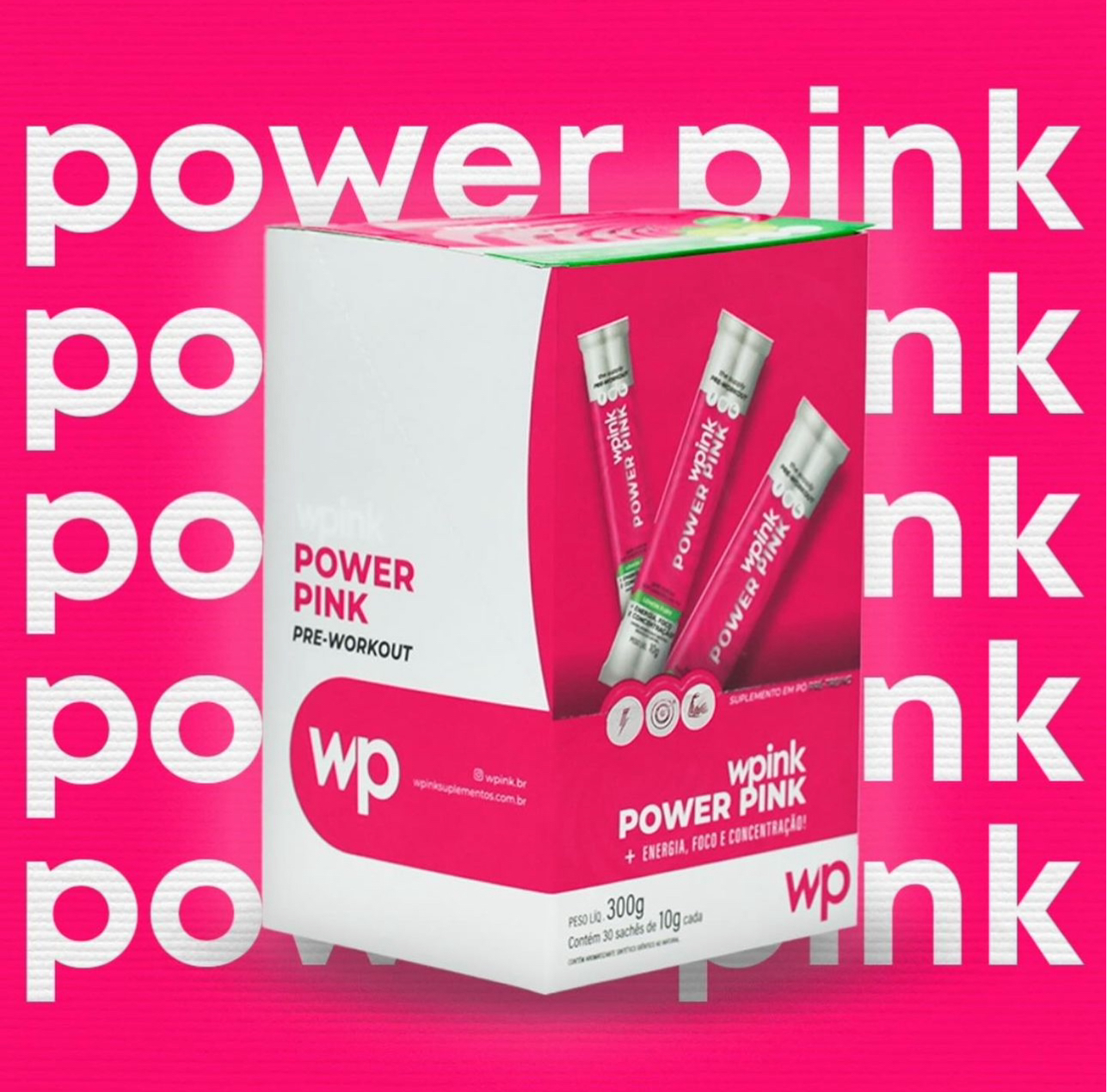 W Pink Pre-Workout 300g