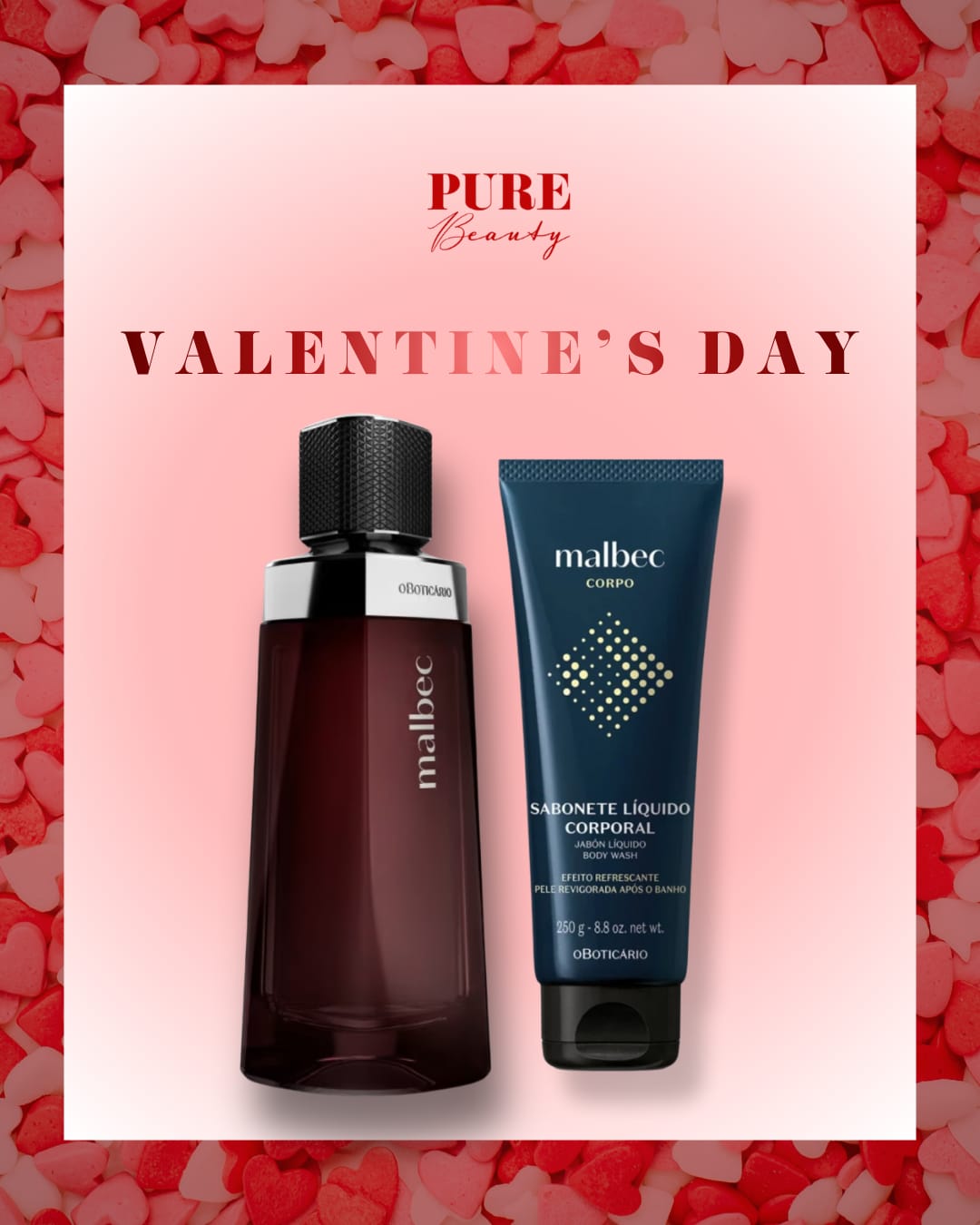 Kit - Malbec EDT e Sabonete Líquido