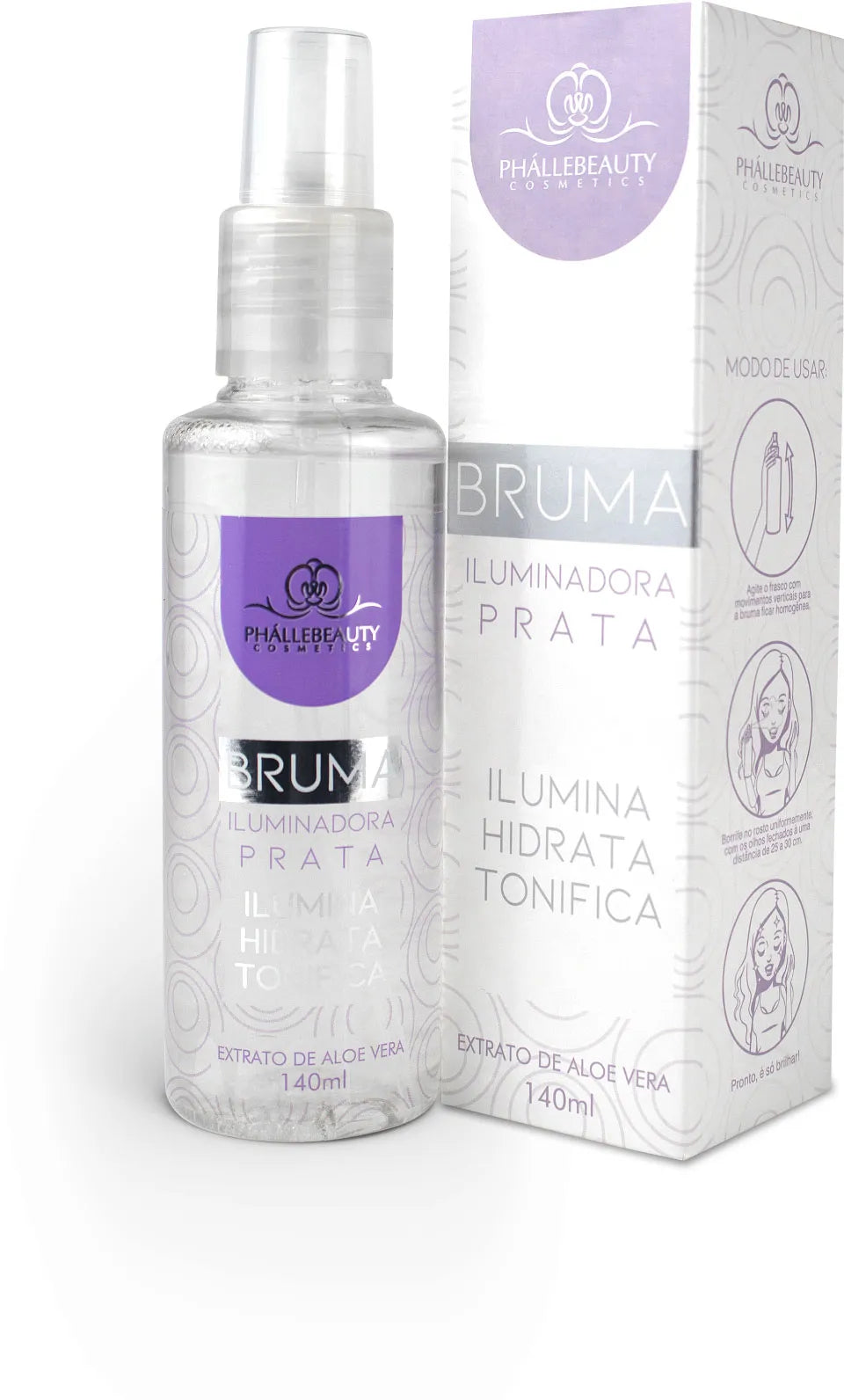 Bruma Iluminadora Prata - Phállebeauty