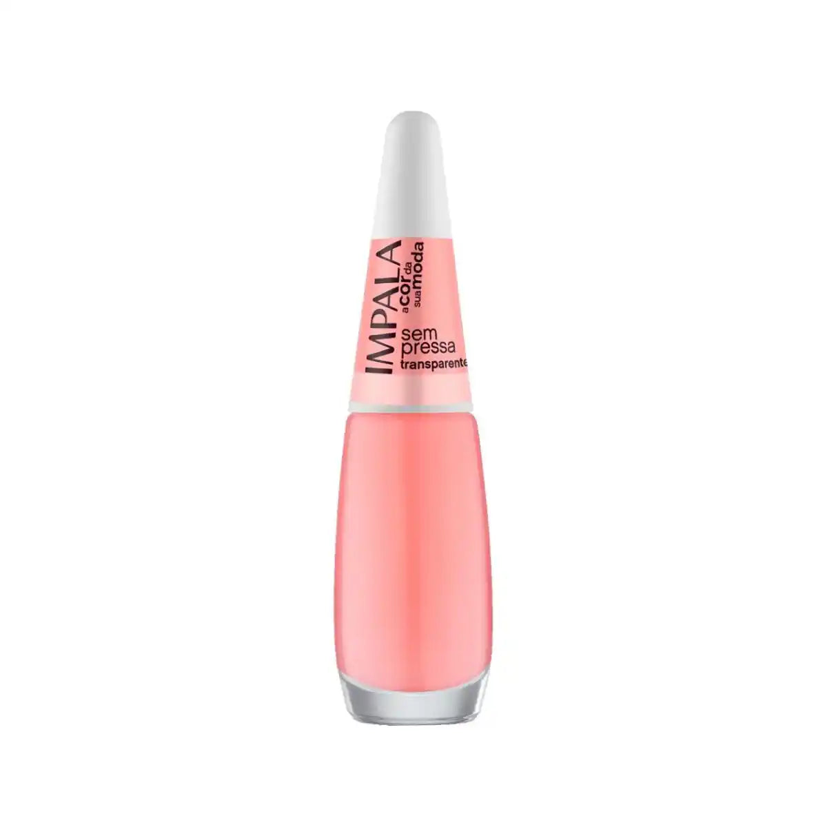 Esmalte A Cor da Sua Moda Sem Pressa Transparente - Impala
