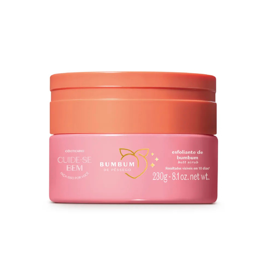Bumbum de Pêssego Esfoliante - Peach Scrub