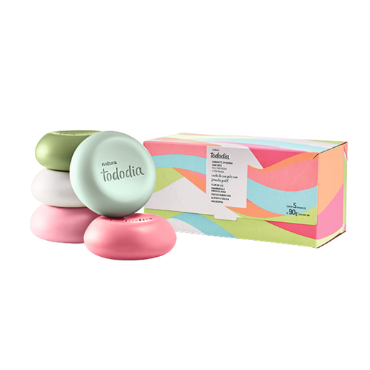 Caixa de sabonetes natura