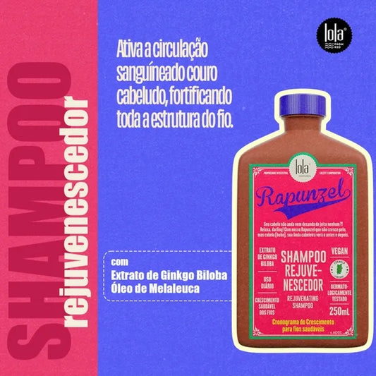 Shampoo Rejuvenescedor - Rapunzel