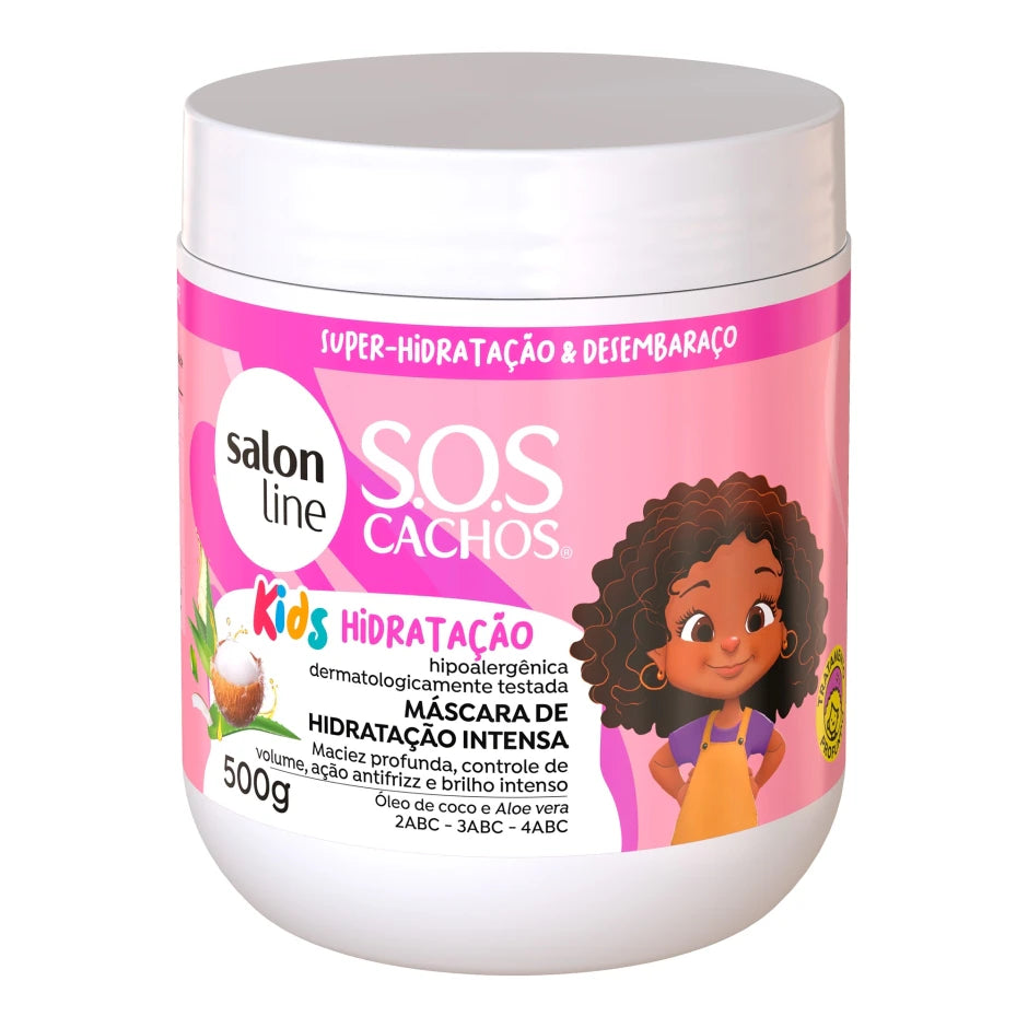 SOS Cachos - Máscara Hidratante Kids