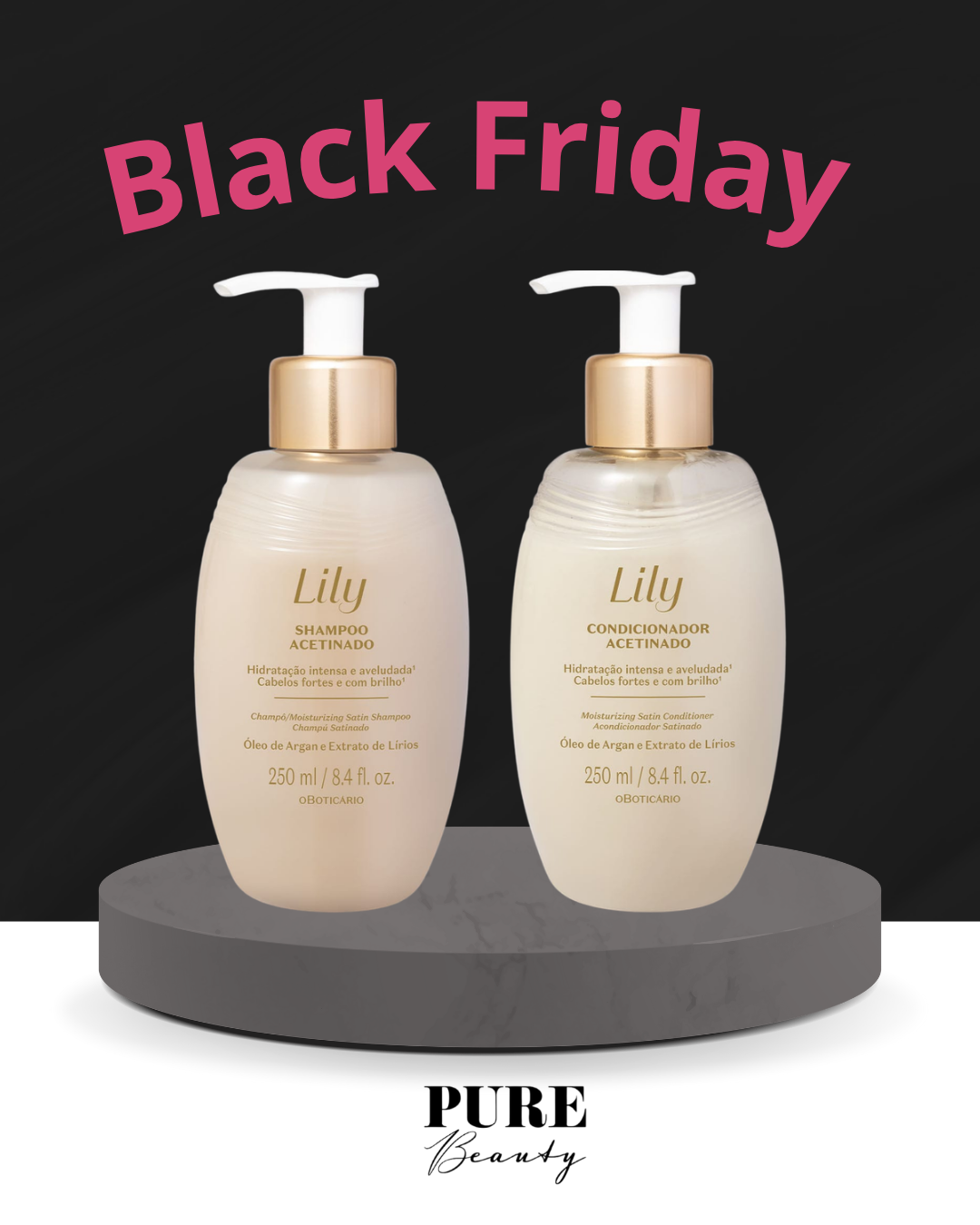 Kit Shampoo e Condicionador - Lily