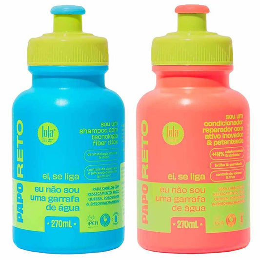 Papo Reto - Shampoo e Condicionador