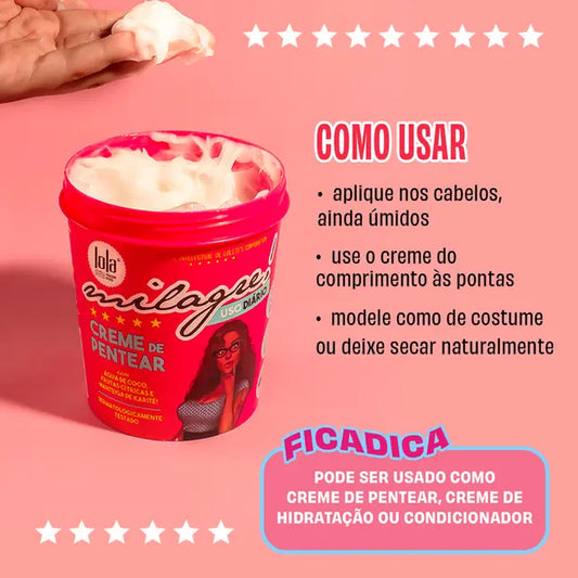 Creme de Pentear - Milagre