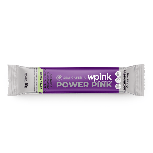 Power Pink - Sachê Sem Cafeína - Uva Verde