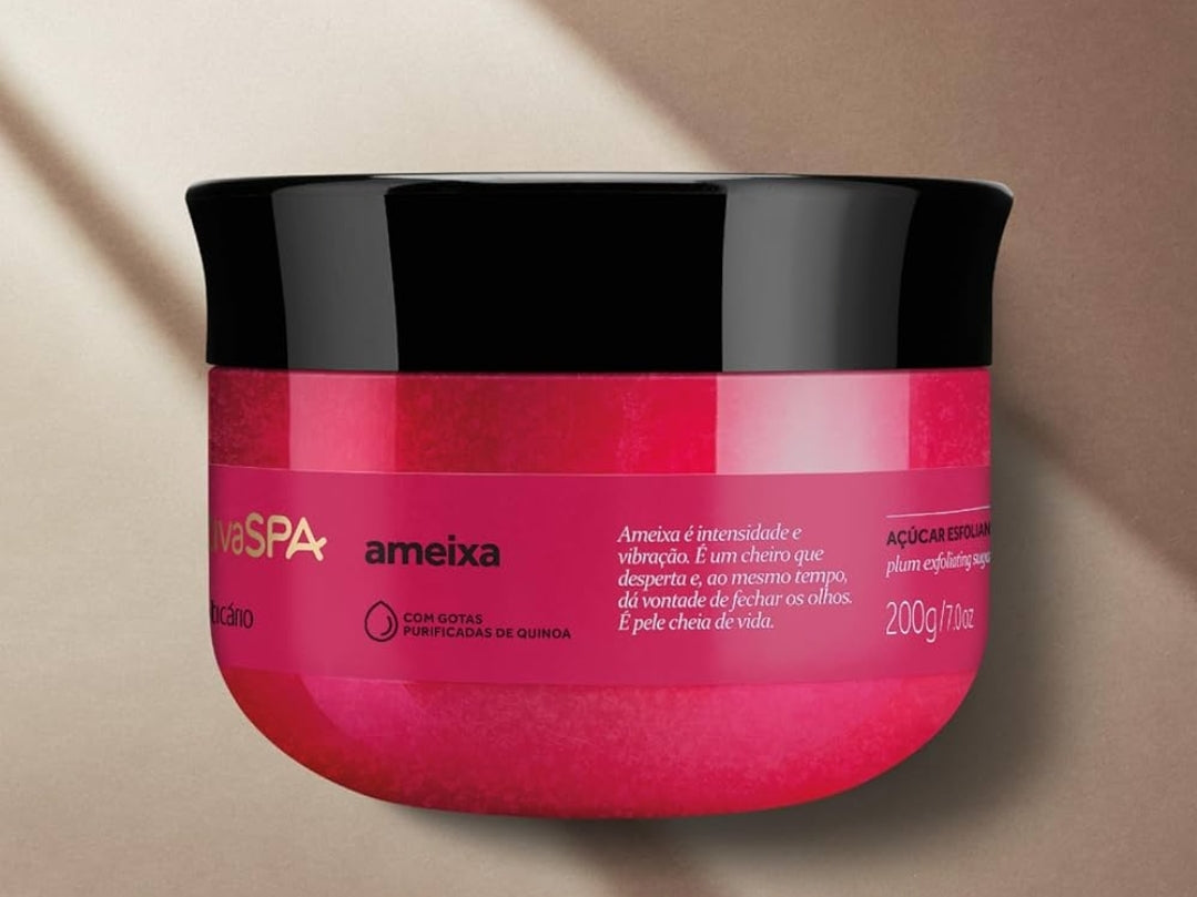 Exfoliating scrub - Plum