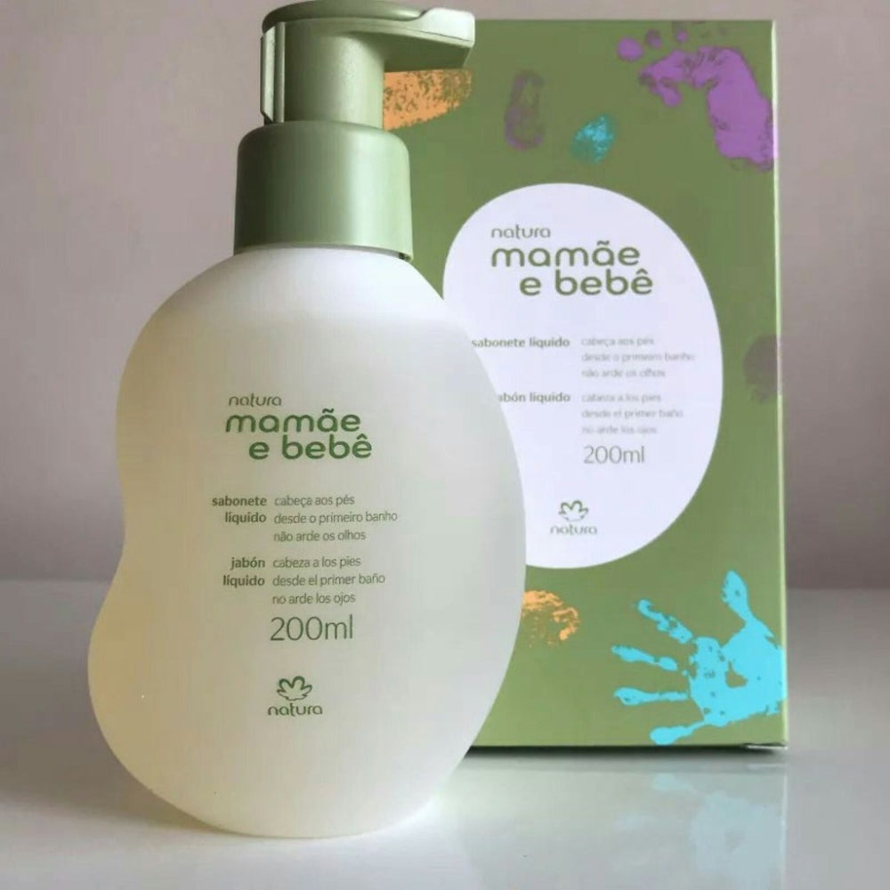 Sabonete Líquido Mamãe e Bebê - Natura