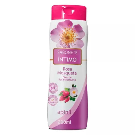Sabonete Íntimo 200ml - Rosa Mosqueta - Apinil