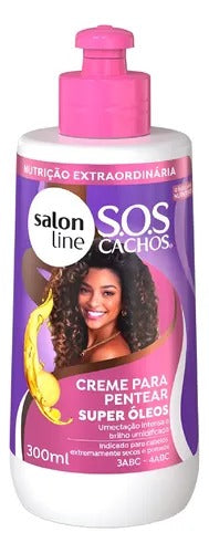 Creme para Pentear S.O.S Cachos Super Óleos – 300ml