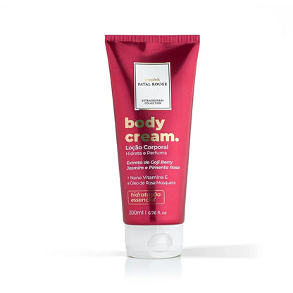 Body Cream Fatal Rouge Desodorante Hidratante 200ml