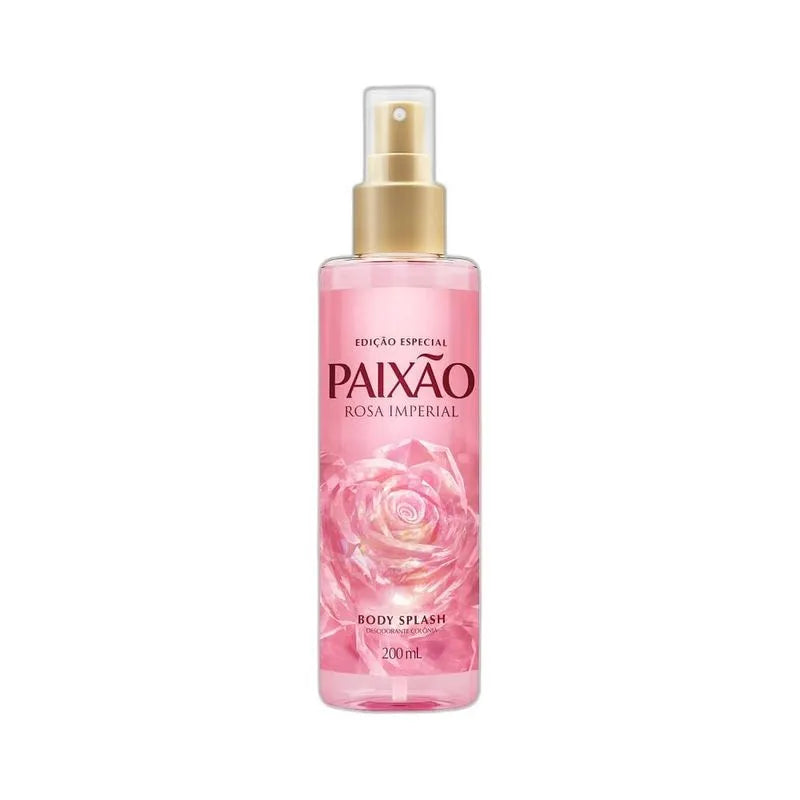 Body Splash Paixão Edição Especial Rosa Imperial 200ml