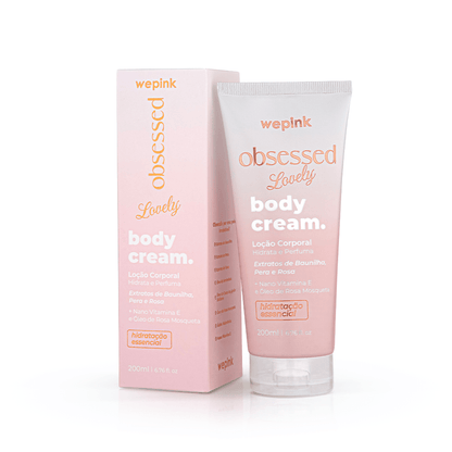 Body Cream Obsessed Lovely Desodorante Hidratante 200ml