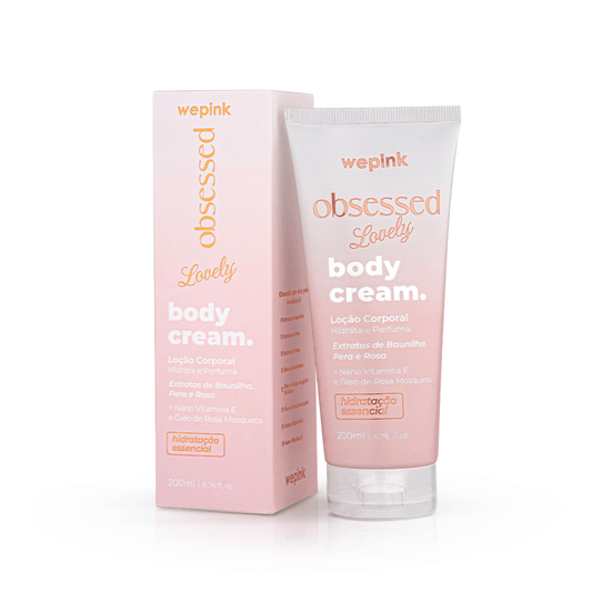 Body Cream Obsessed Lovely Desodorante Hidratante 200ml