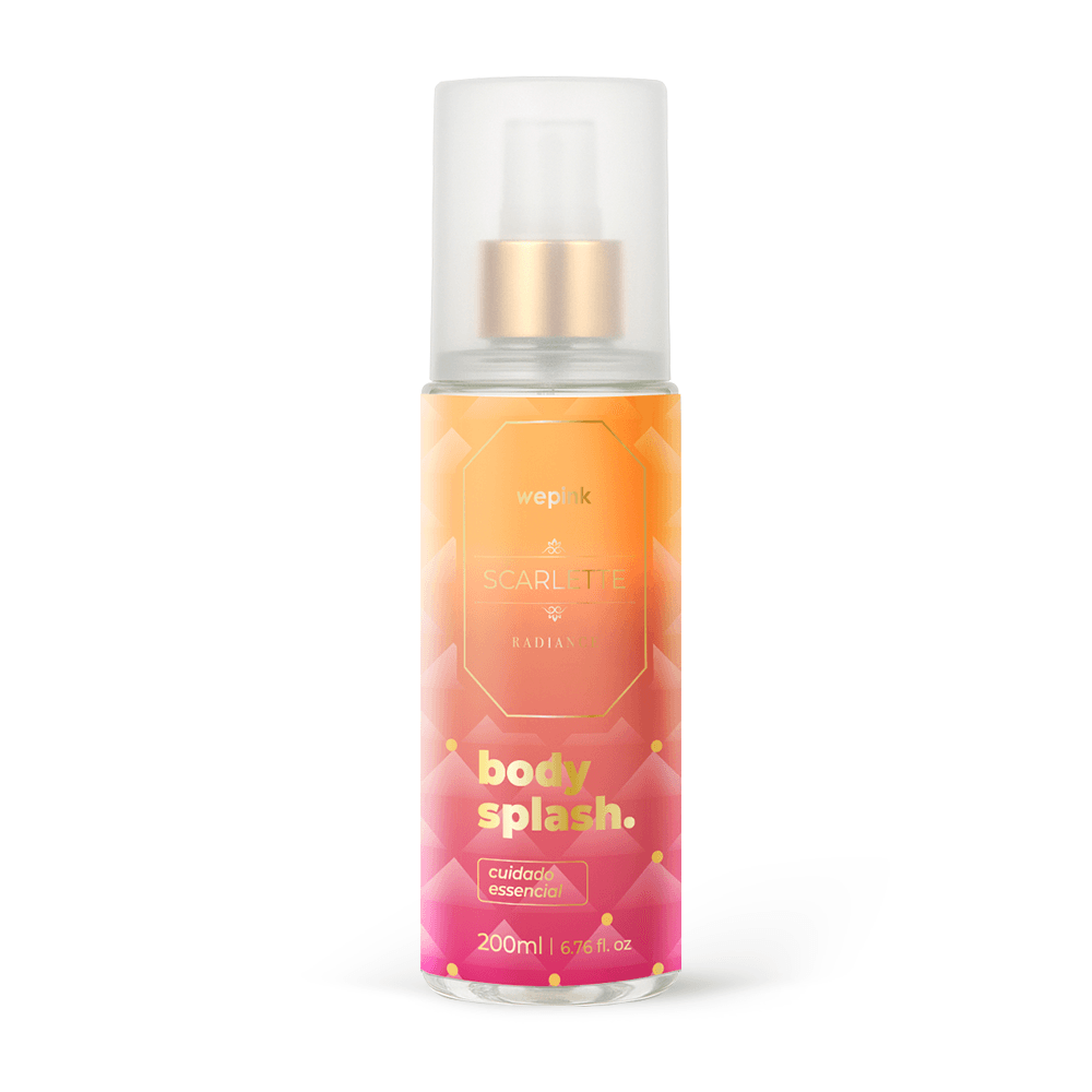 Body Splash Scarlette Radiance Desodorante Colônia 200ml