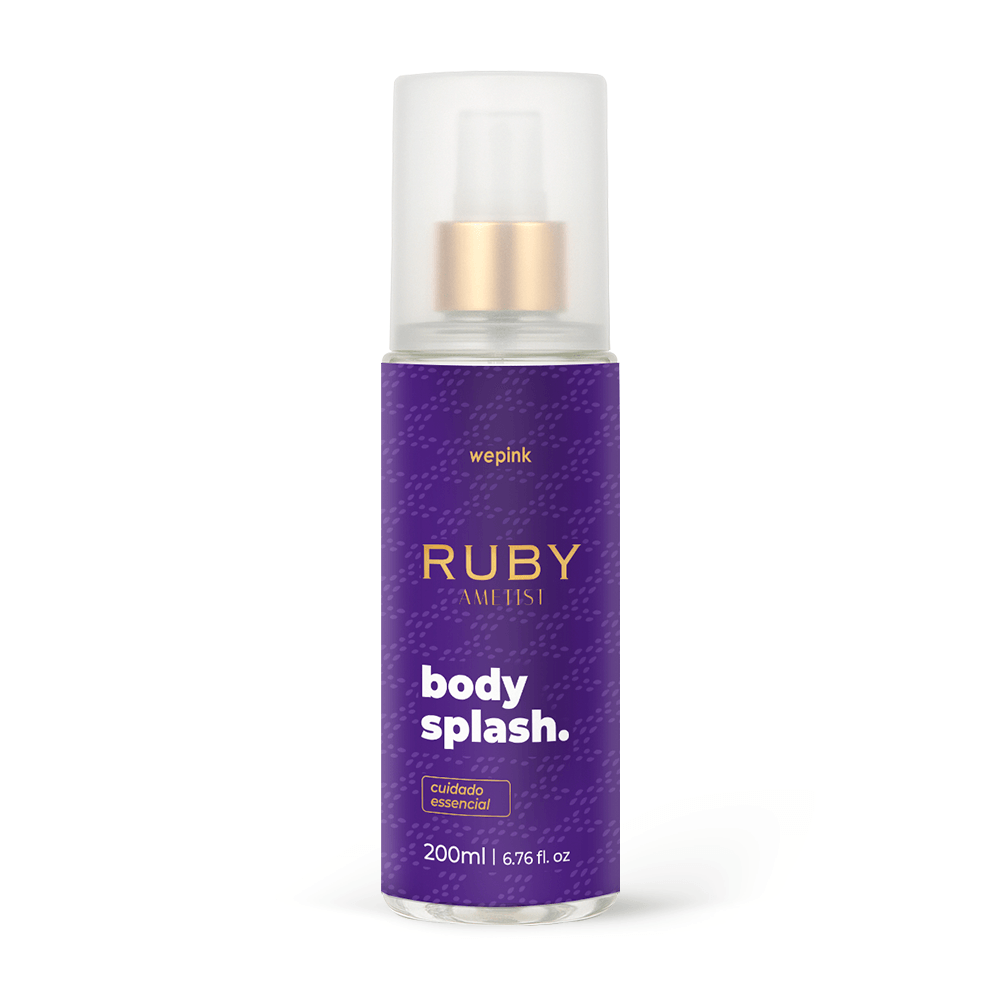 Body Splash Ruby Ametist Desodorante Colônia 200ml