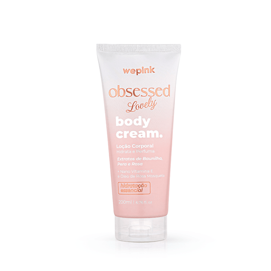 Body Cream Obsessed Lovely Desodorante Hidratante 200ml