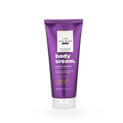 Body Cream Fatal Black For Her Desodorante Hidratante 200ml