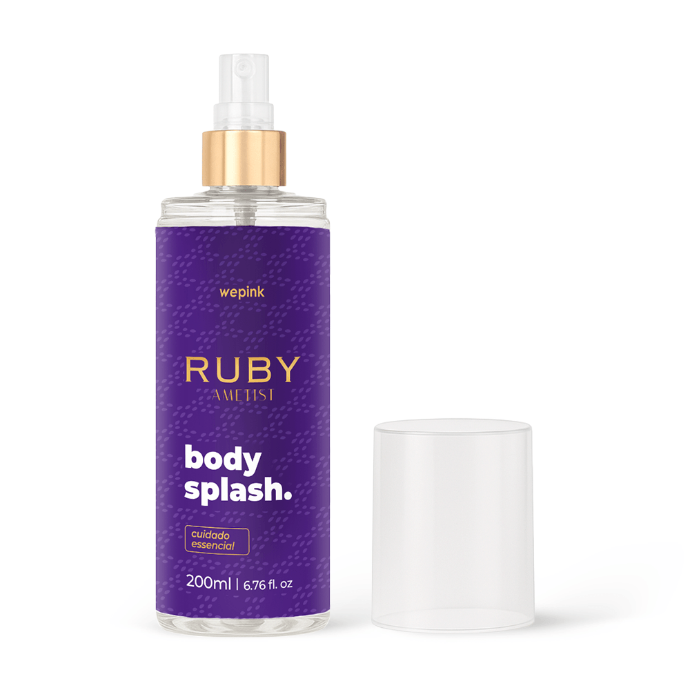 Body Splash Ruby Ametist Desodorante Colônia 200ml