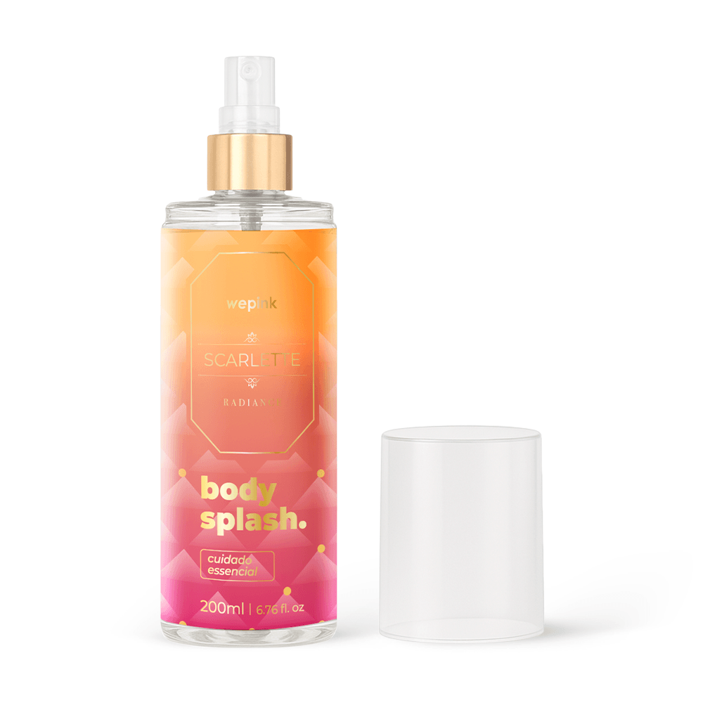 Body Splash Scarlette Radiance Desodorante Colônia 200ml