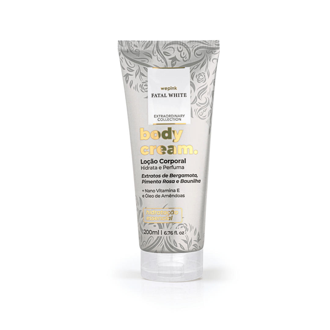 Body Cream Fatal White Desodorante Hidratante 200ml