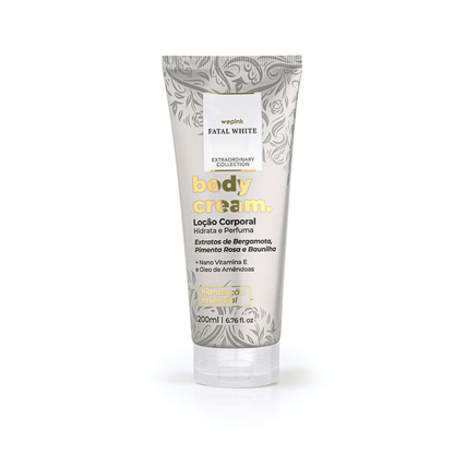 Body Cream Fatal White Desodorante Hidratante 200ml