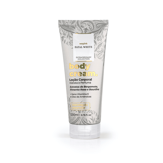 Body Cream Fatal White Desodorante Hidratante 200ml