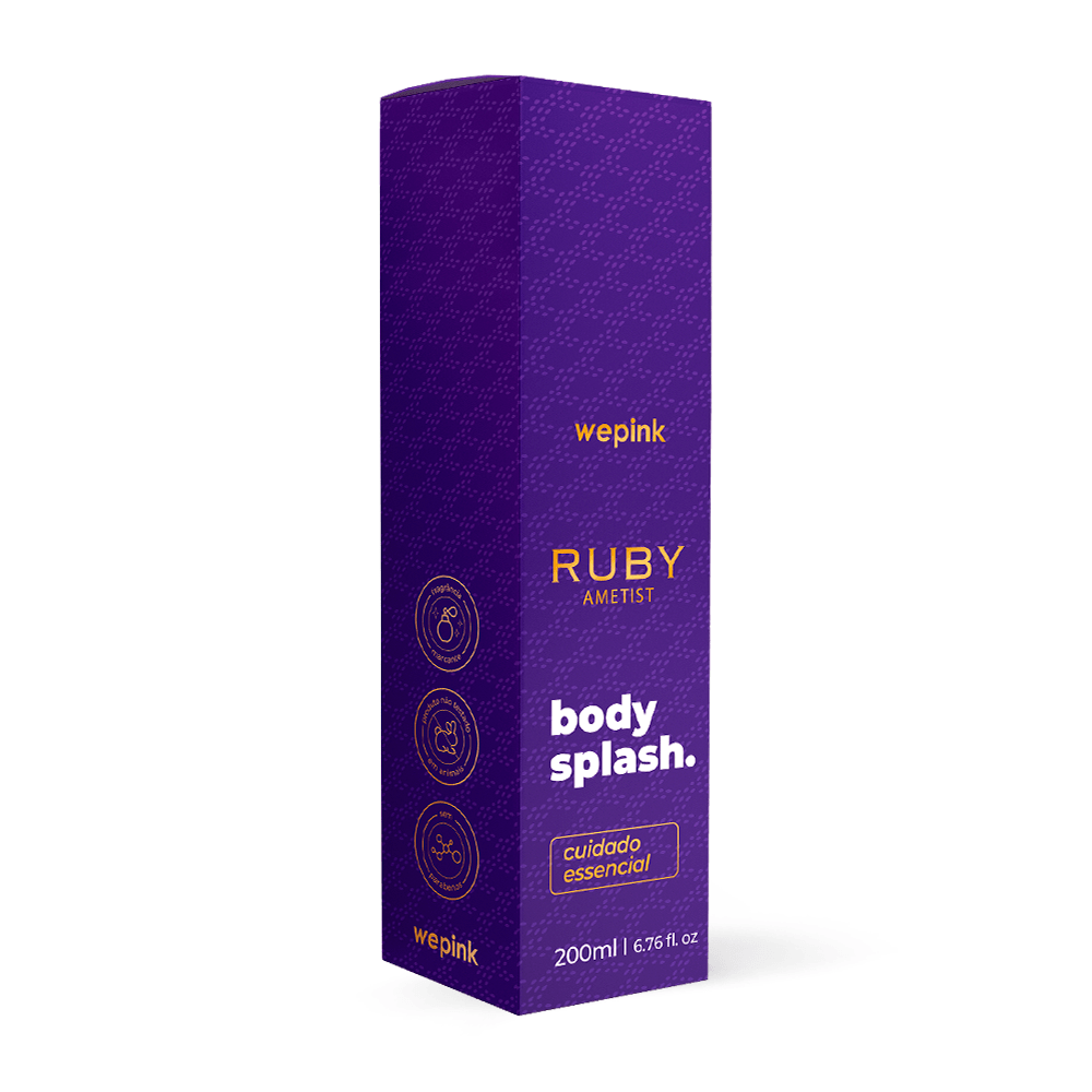 Body Splash Ruby Ametist Desodorante Colônia 200ml