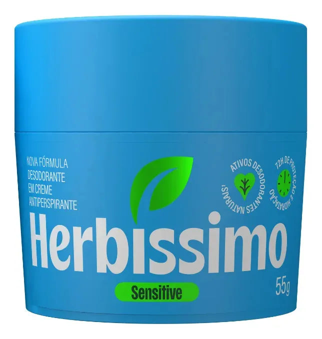 Antitranspirante Herbíssimo Sensitive 55g