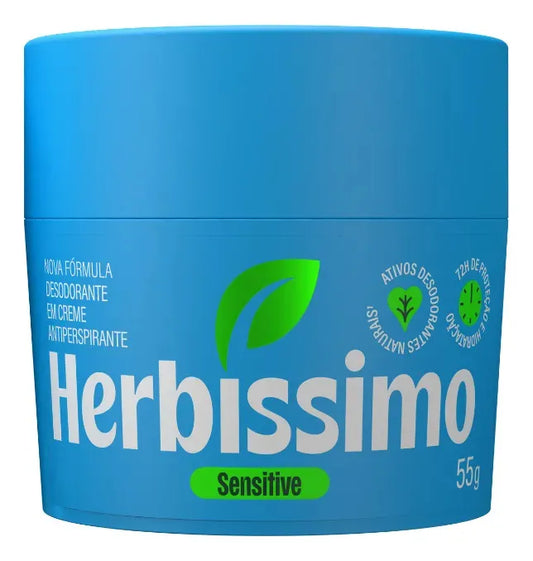 Antitranspirante Herbíssimo Sensitive 55g