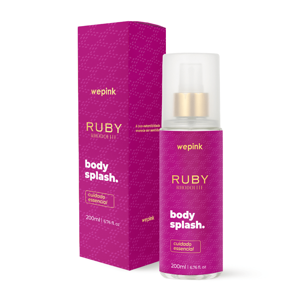 Body Splash Ruby Rhodolite Desodorante Colônia 200ml