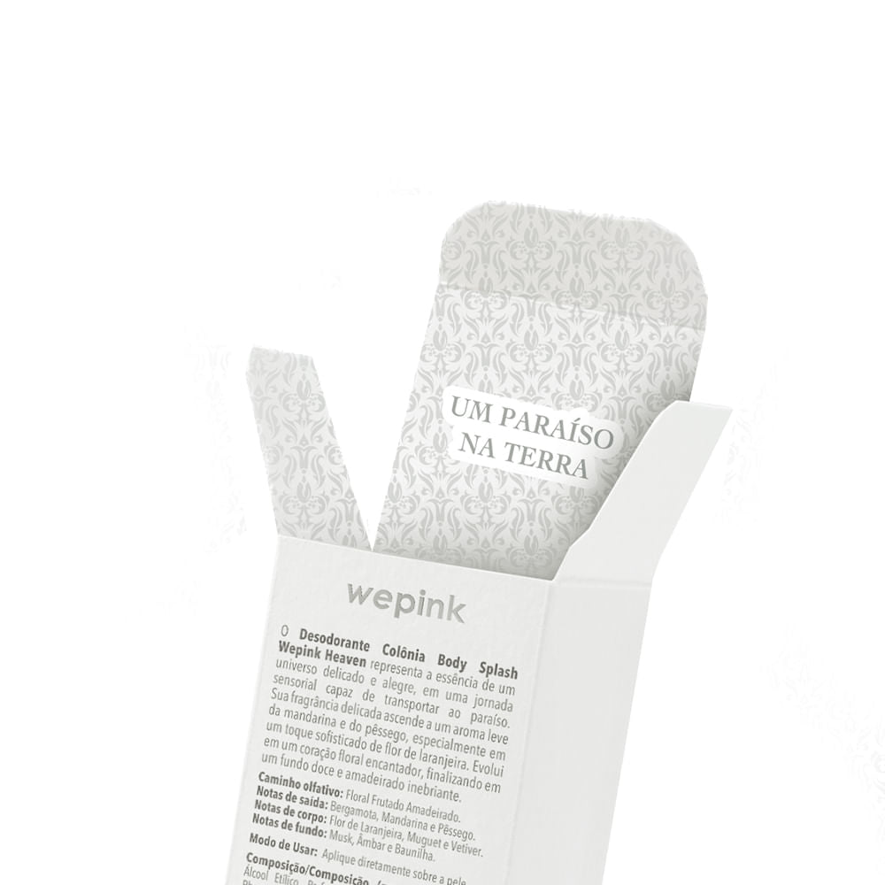 Body Splash Heaven Desodorante Colônia 200ml