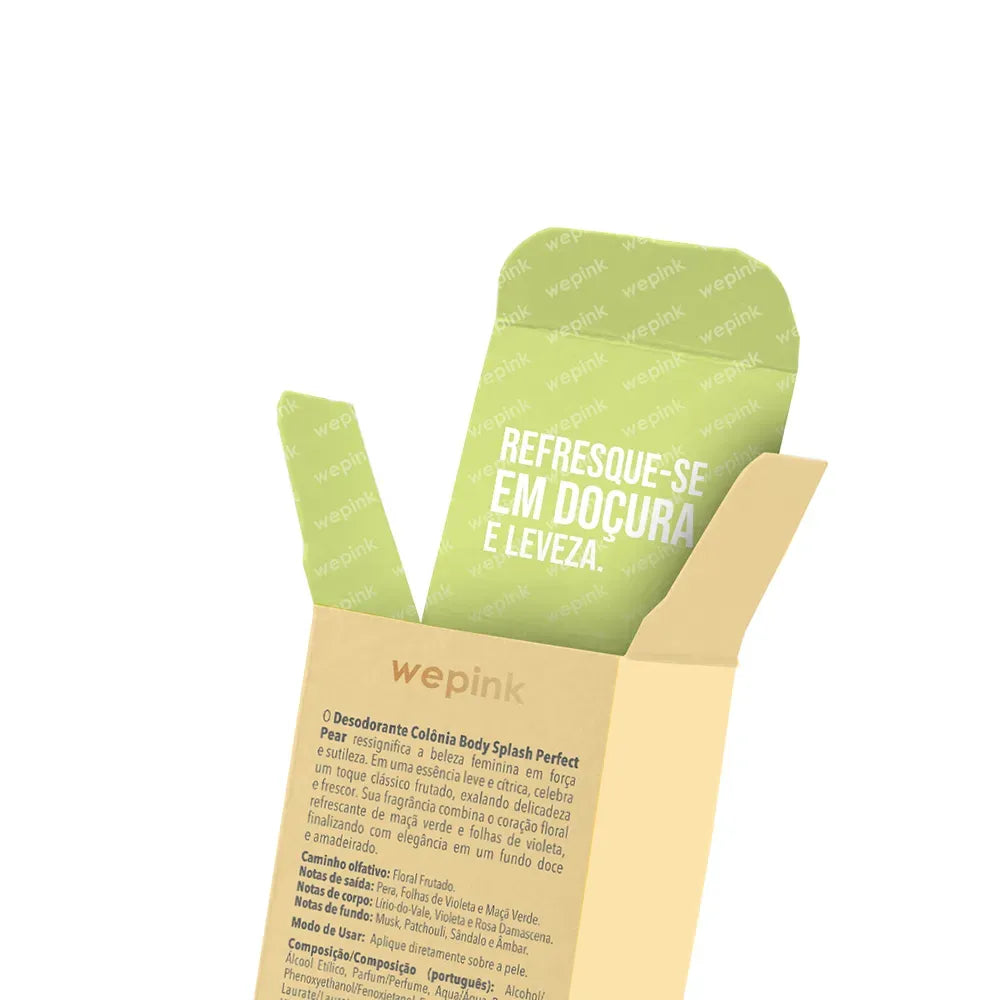 Body Splash Perfect Pear Desodorante Colônia 200ml