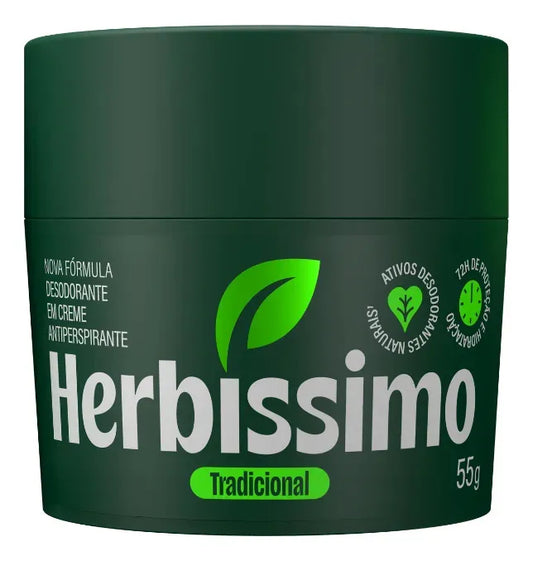 Desodorante Creme Tradicional Herbíssimo 55g
